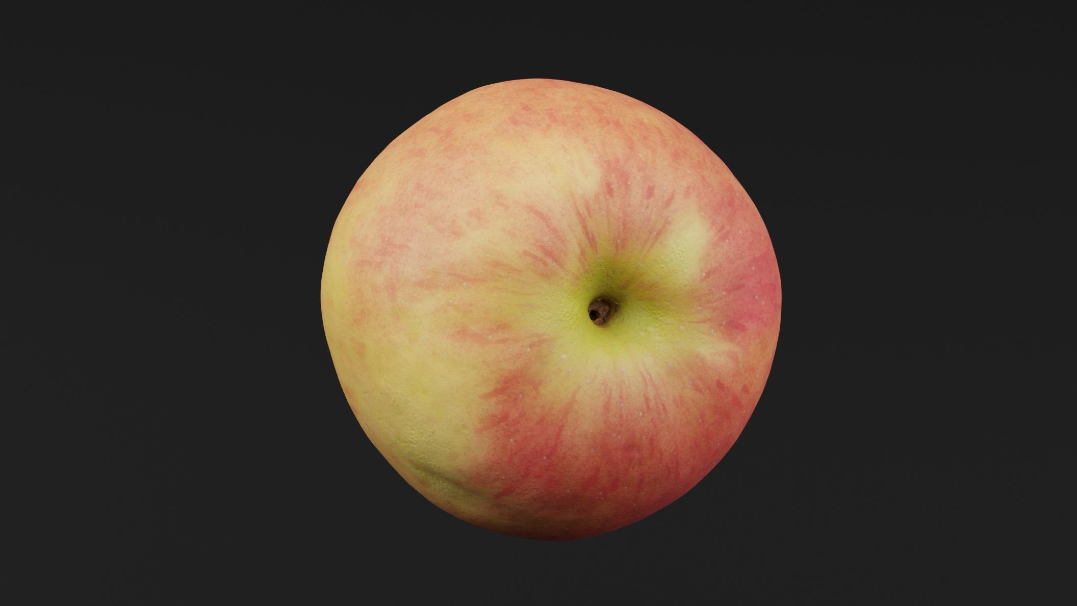 Apple 3D model_4