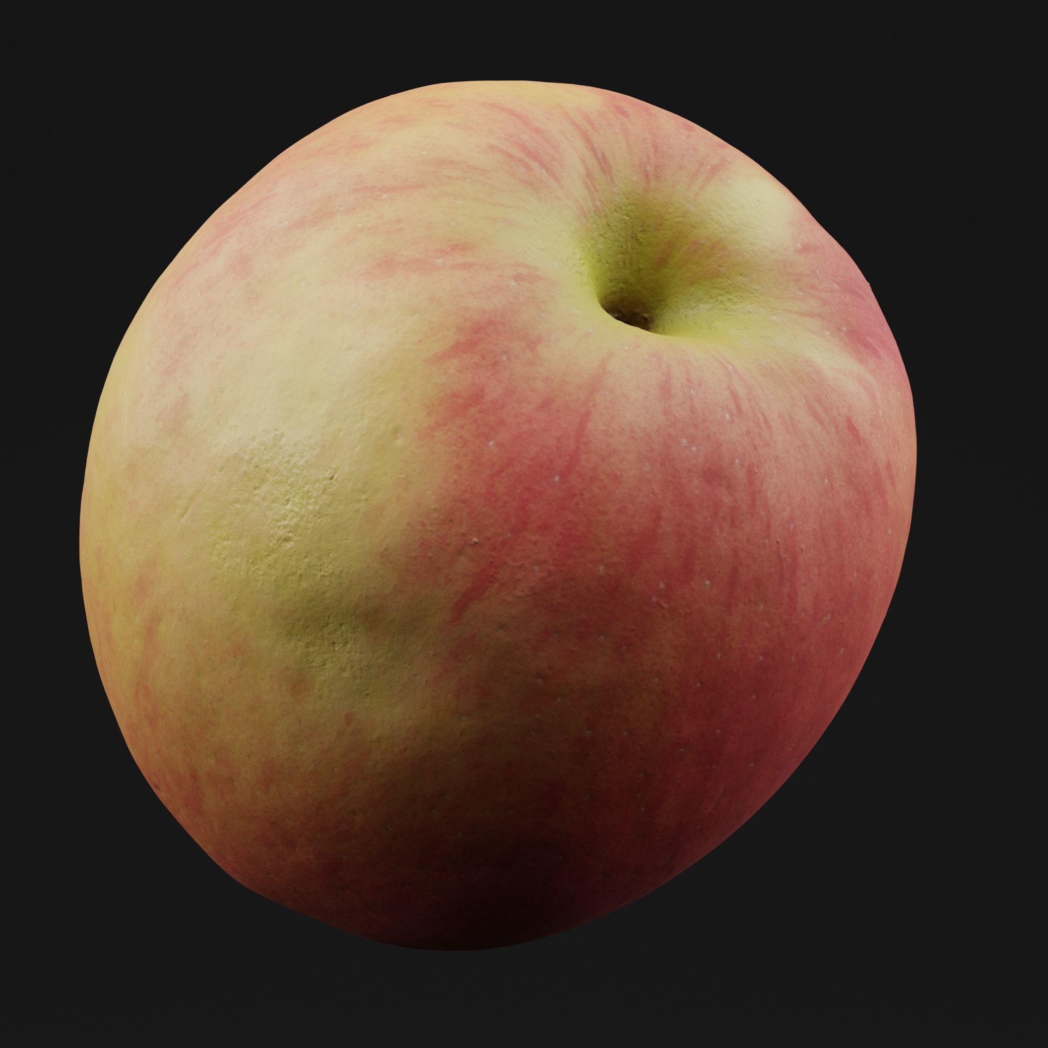 Apple 3D model_5