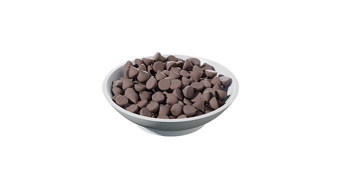 3D Chocochips 2 With Rig 3D model