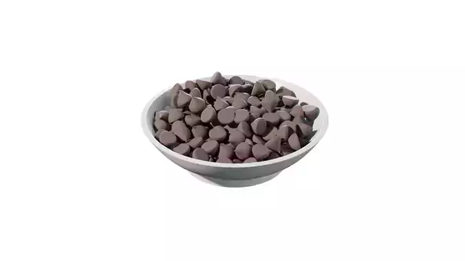 3D Chocochips 2 With Rig