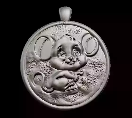 Cute Mouse Pendant