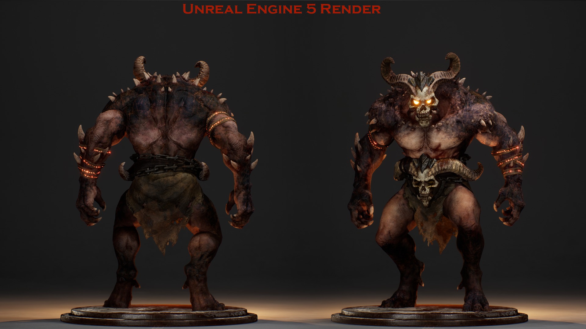 Demon Lord Low-poly 3D model_12