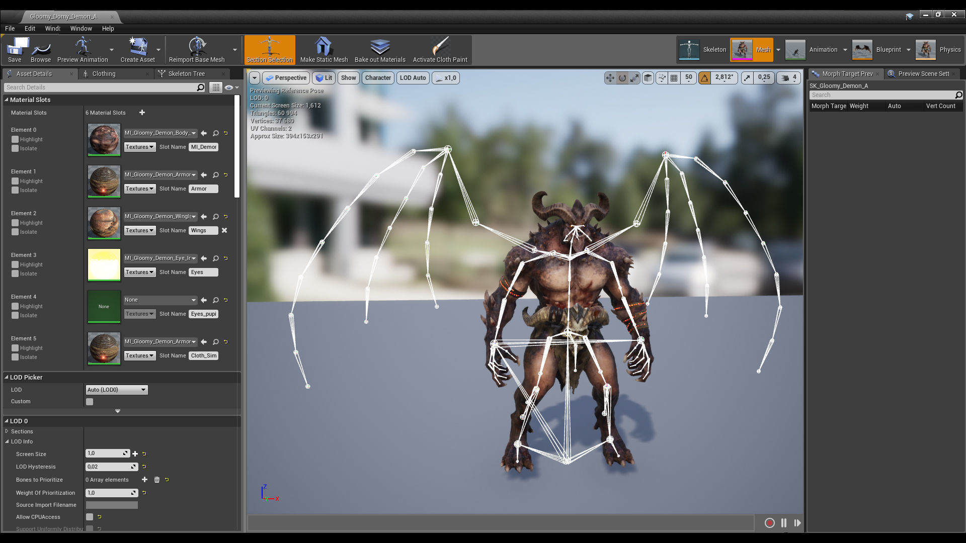 Demon Lord Low-poly 3D model_17