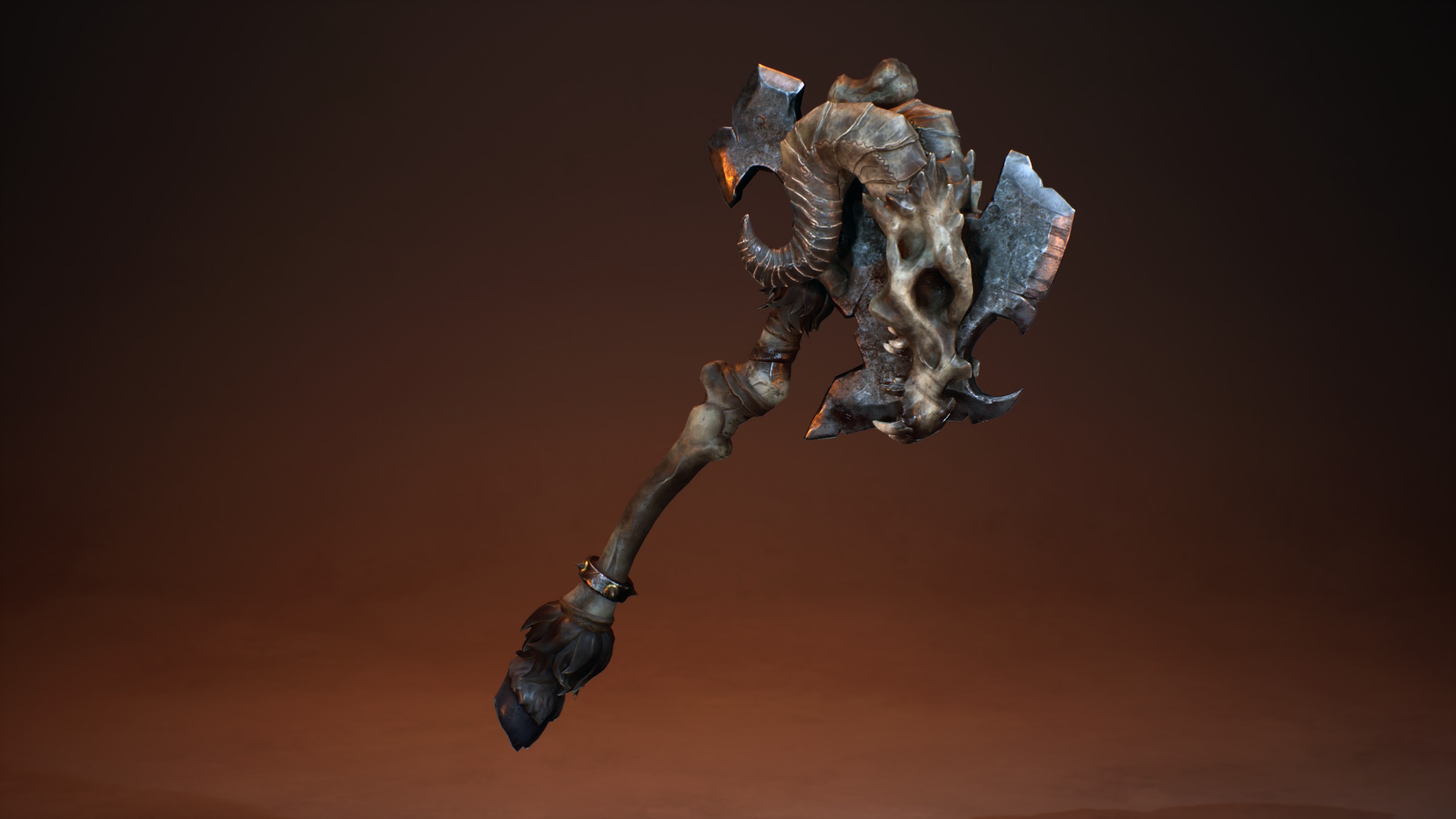 Demon Lord Low-poly 3D model_10