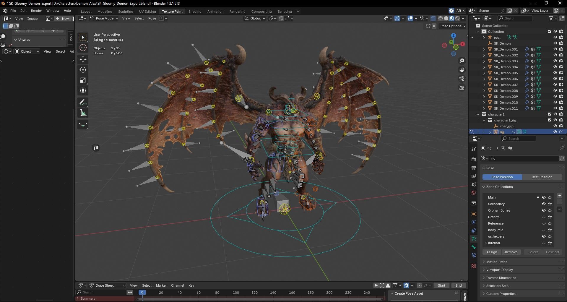 Demon Lord Low-poly 3D model_24