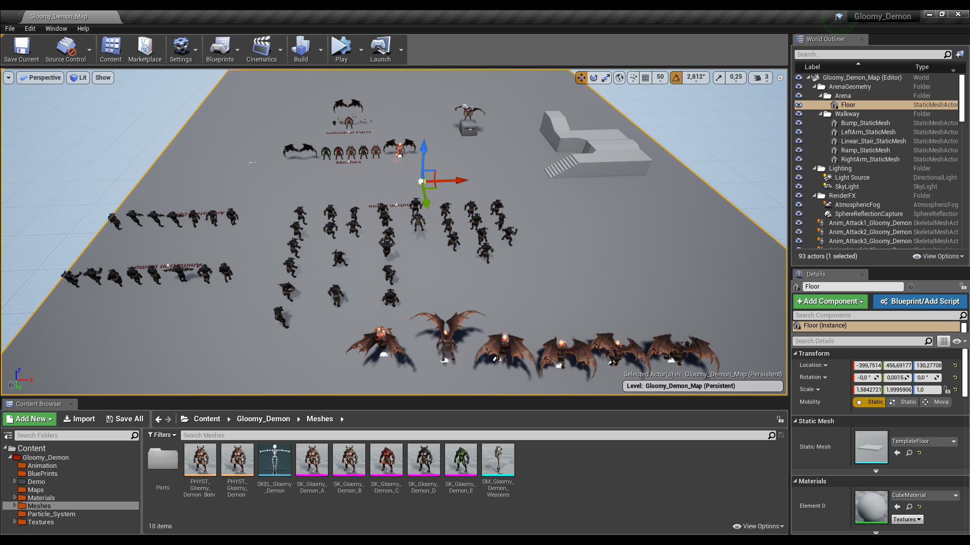 Demon Lord Low-poly 3D model_16