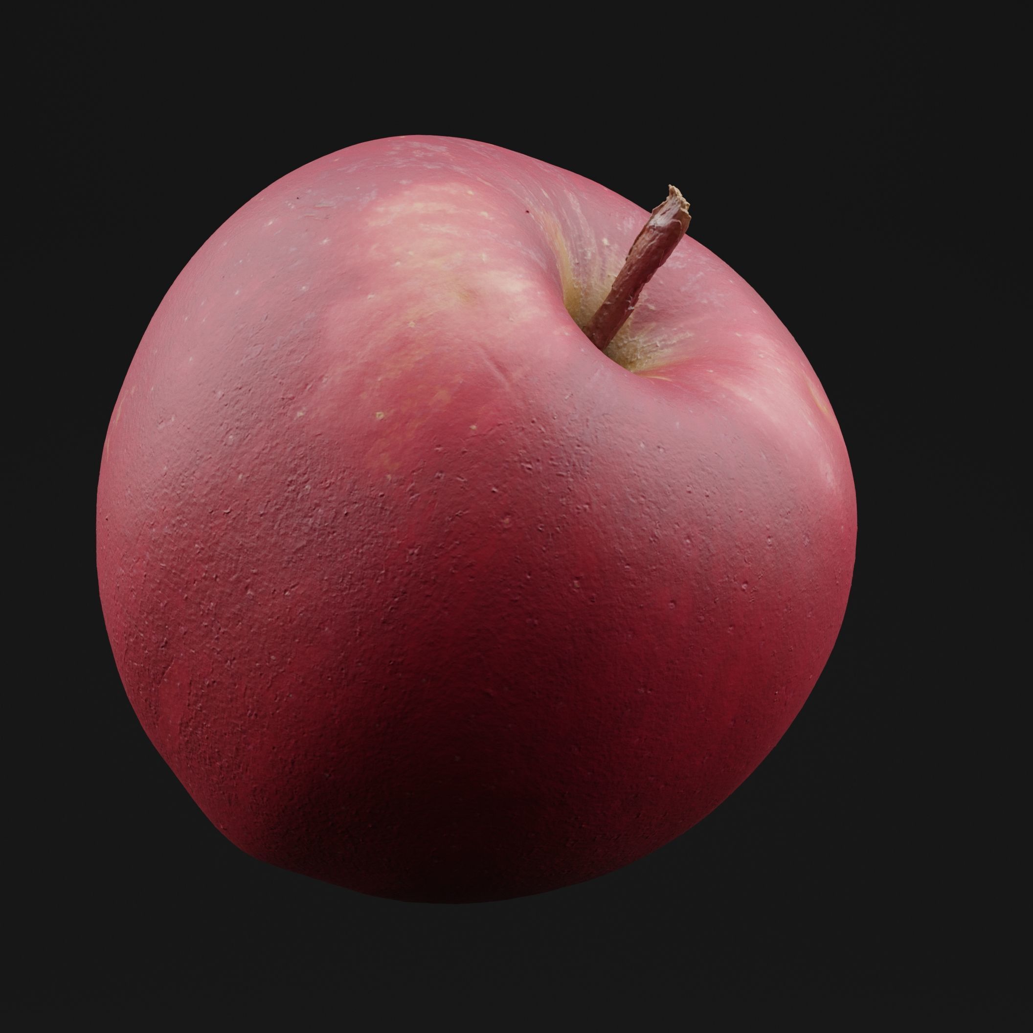 Apple 3D model_5
