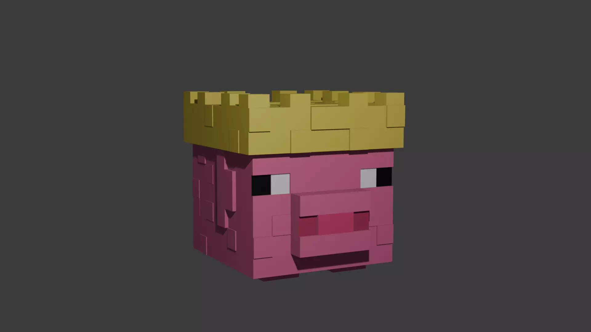 Piggy bank 3D print model