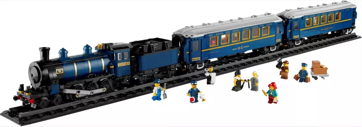 PixelBricks3D - LEGO Orient Express Train  3D print model_0