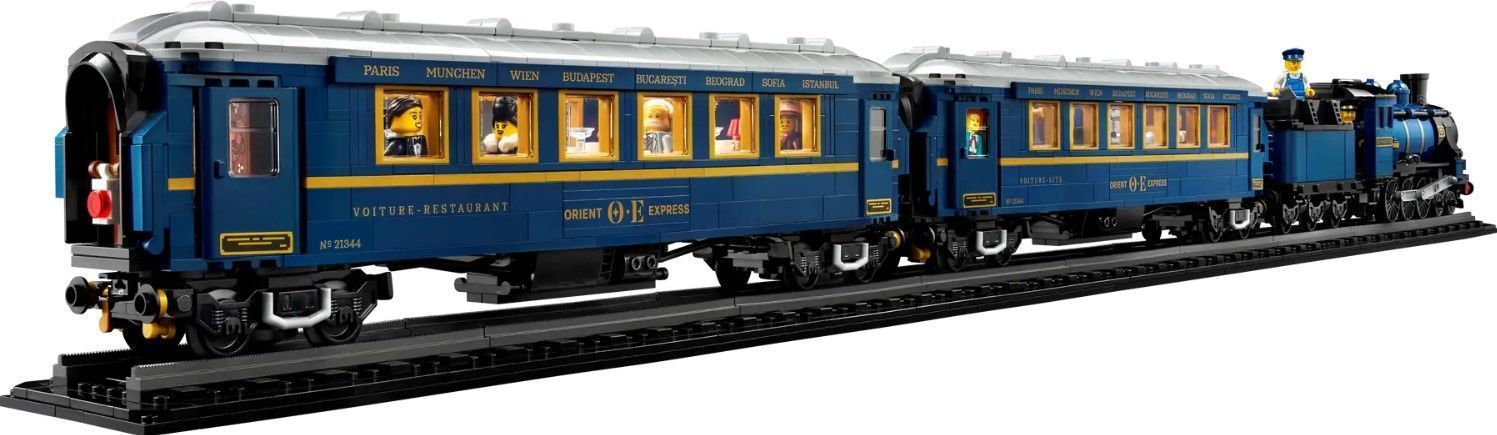 PixelBricks3D - LEGO Orient Express Train  3D print model_9