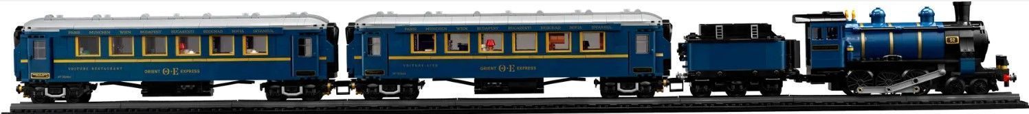 PixelBricks3D - LEGO Orient Express Train  3D print model_10