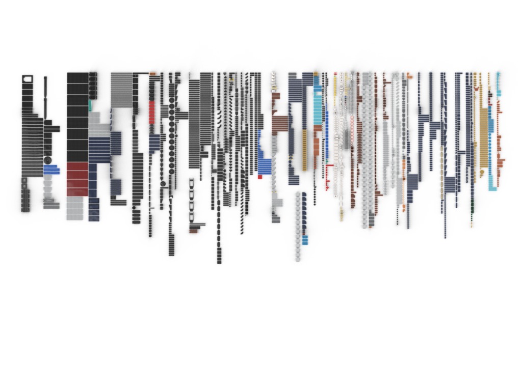 PixelBricks3D - LEGO Orient Express Train  3D print model_5