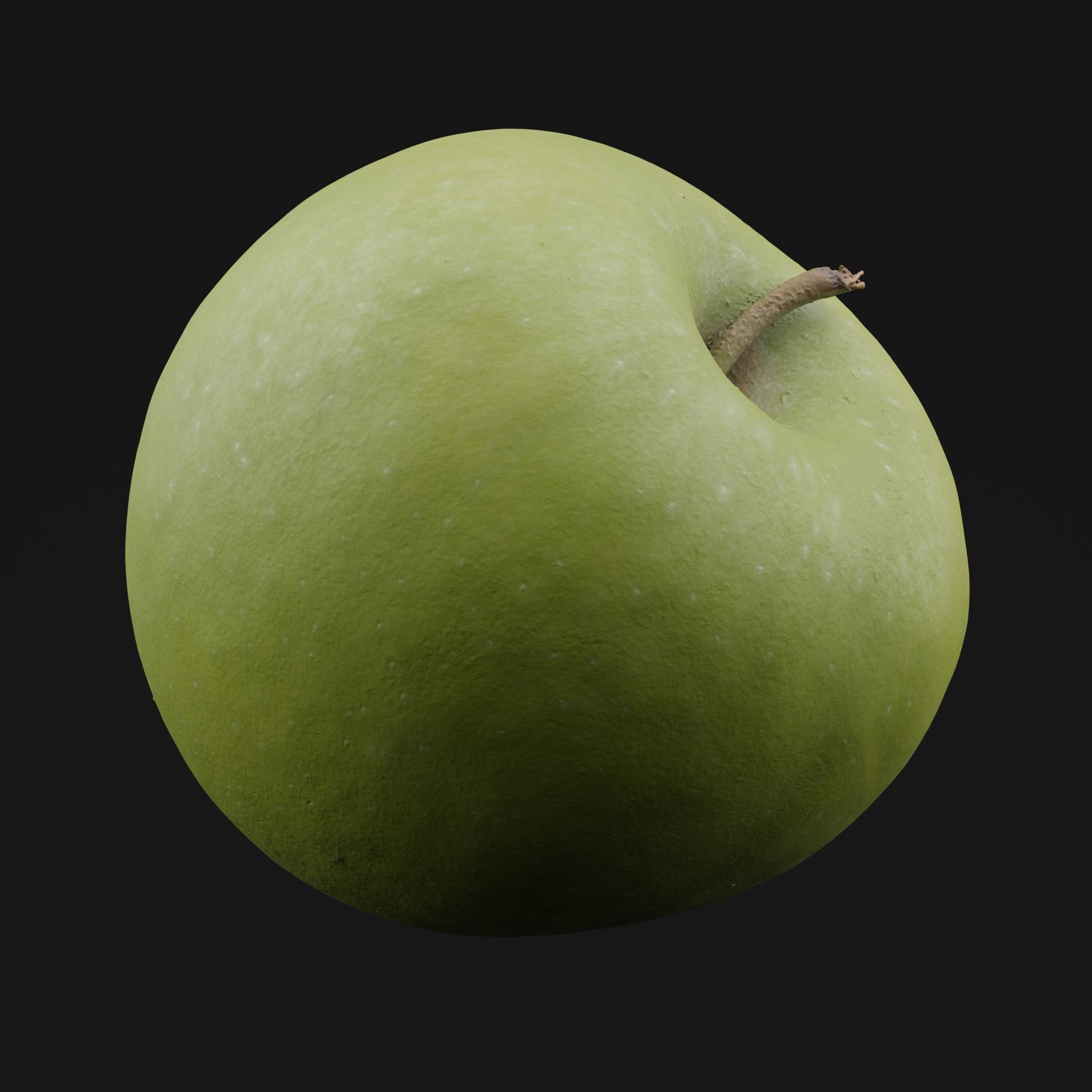 Apple  3D model_5