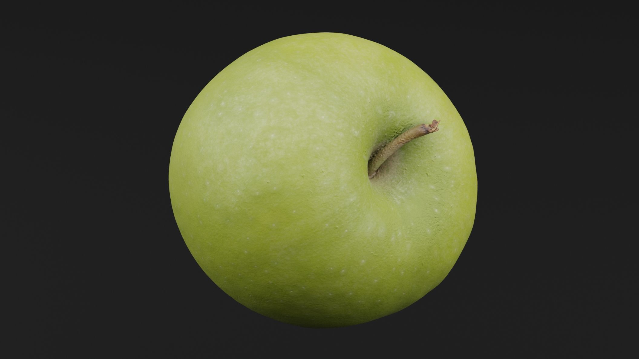 Apple  3D model_4