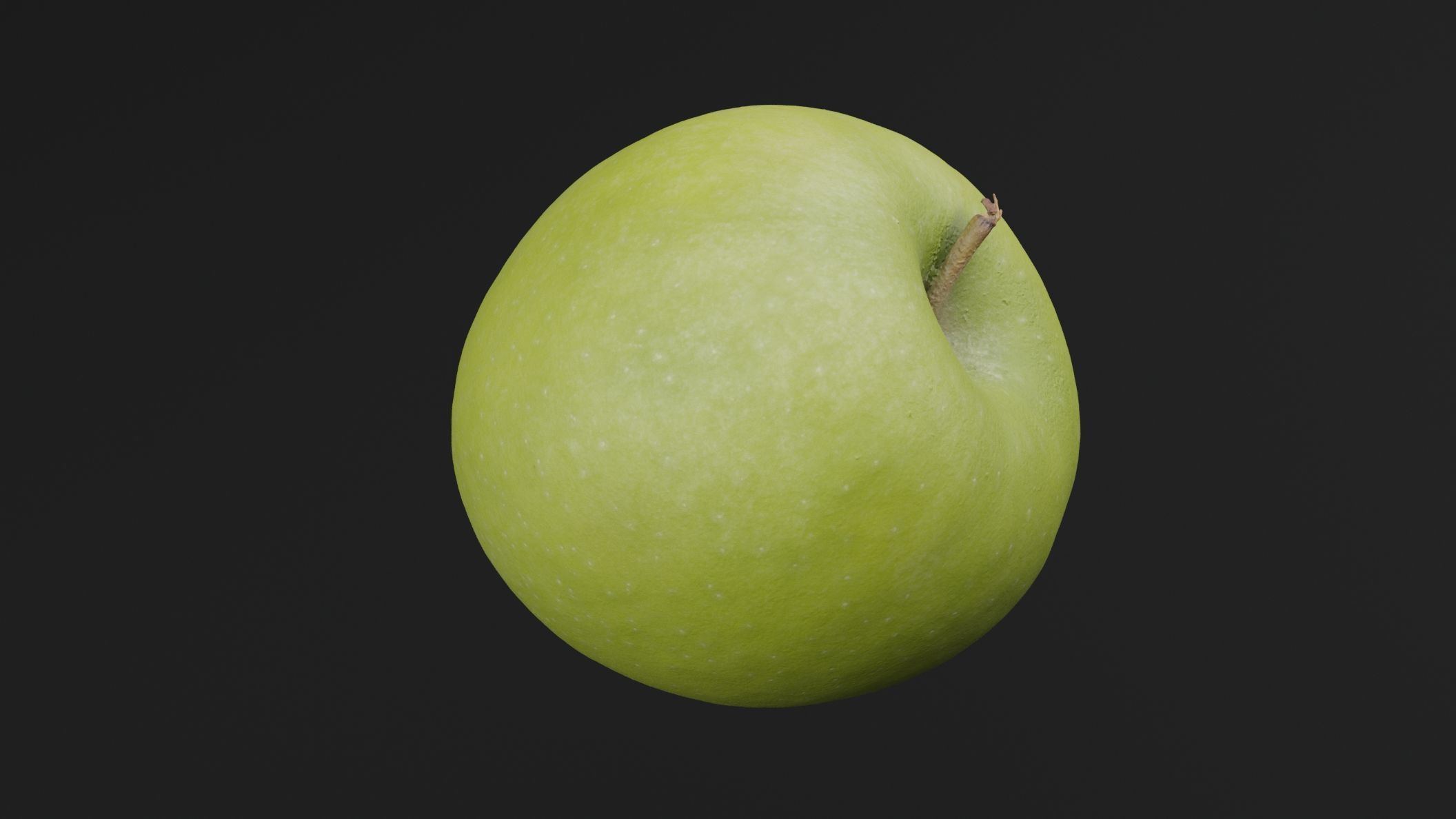Apple  3D model_3