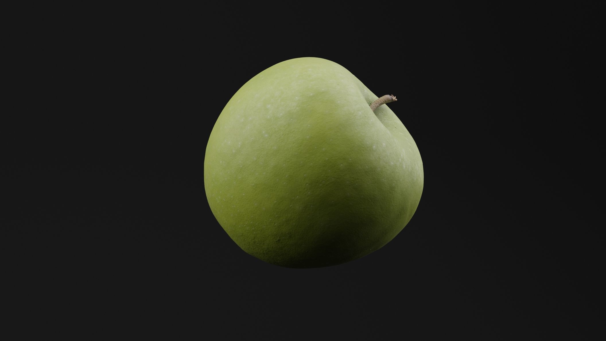 Apple  3D model_2