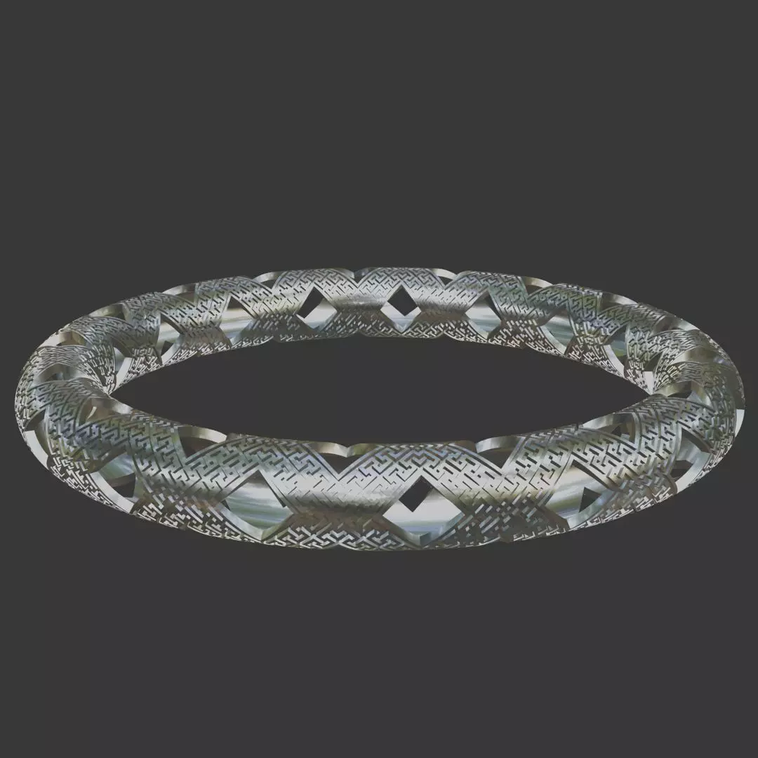 Bracelet 066 3D print model_0