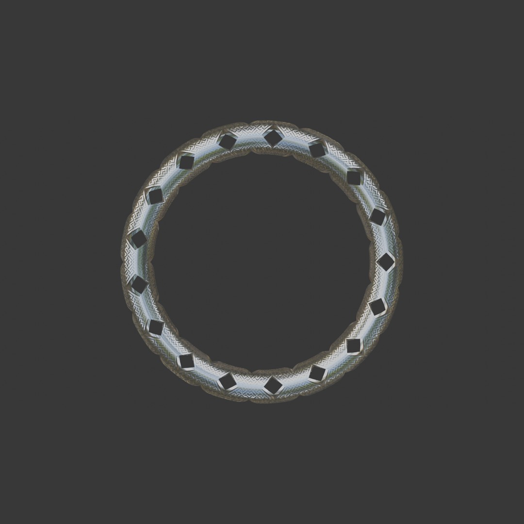 Bracelet 066 3D print model_1