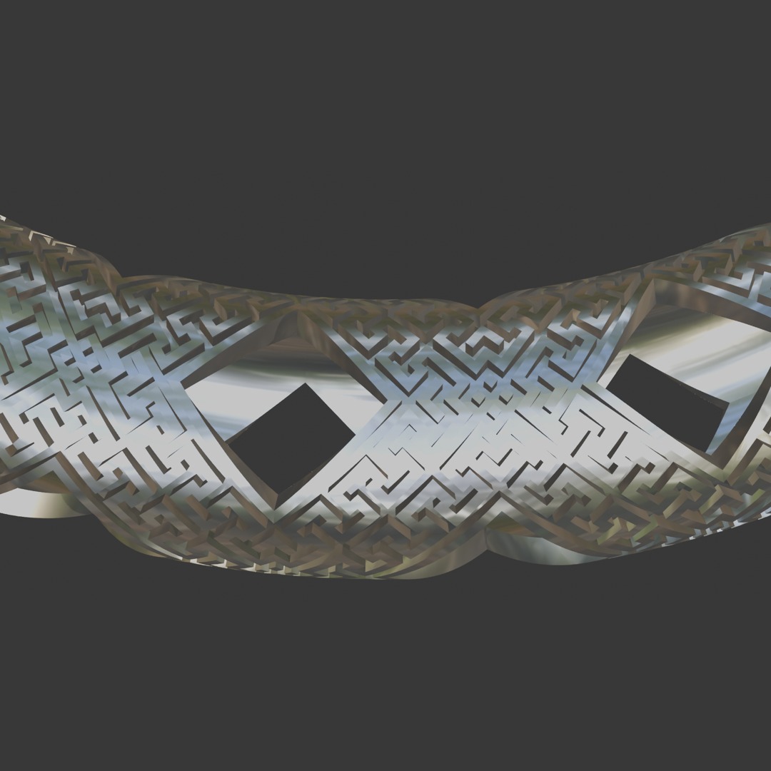 Bracelet 066 3D print model_3