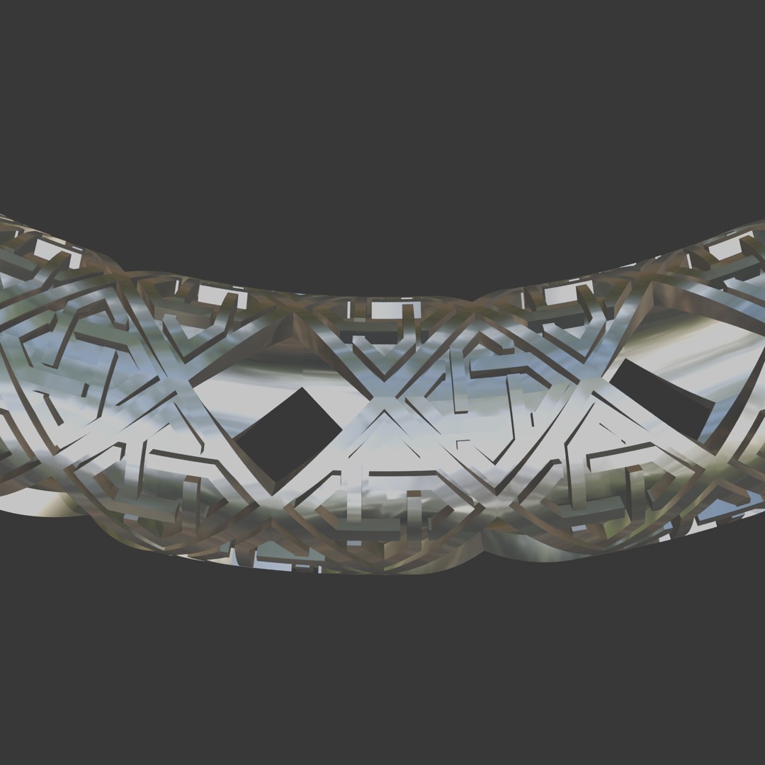Bracelet 064 3D print model_3