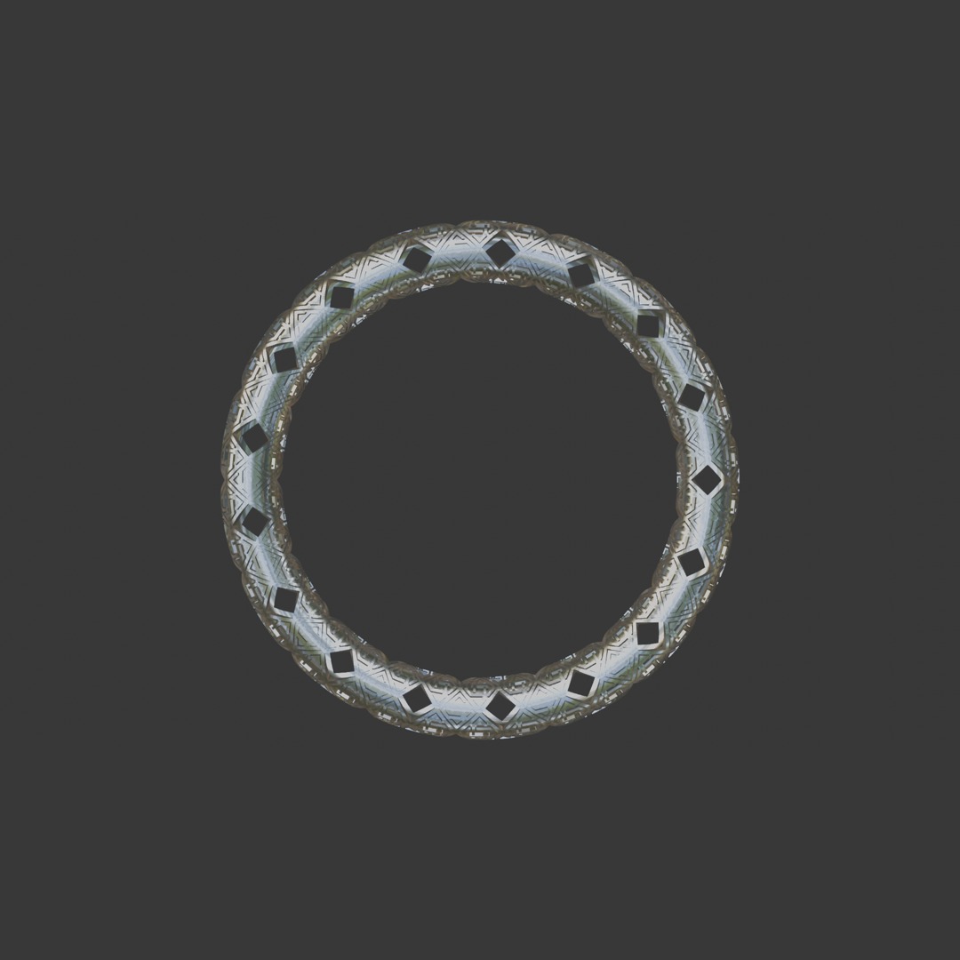 Bracelet 064 3D print model_1