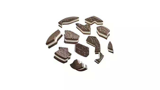 3D Cookie Crumble With Rig