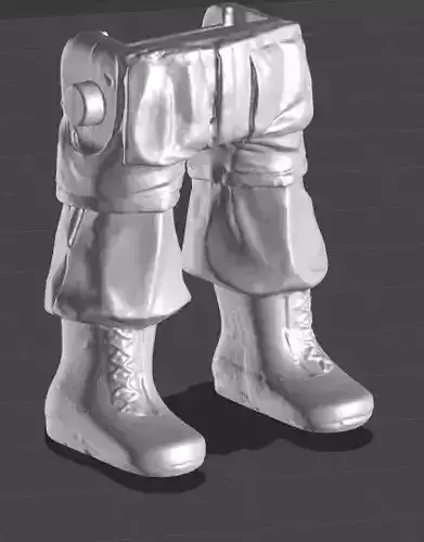 Playmobil German Paratrooper Legs