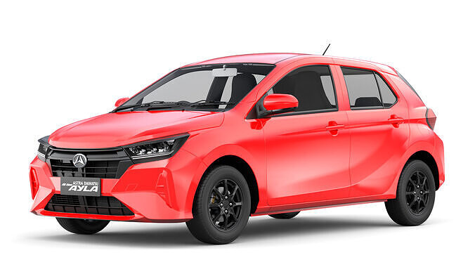 Daihatsu Ayla 2023  Low-poly 3D model