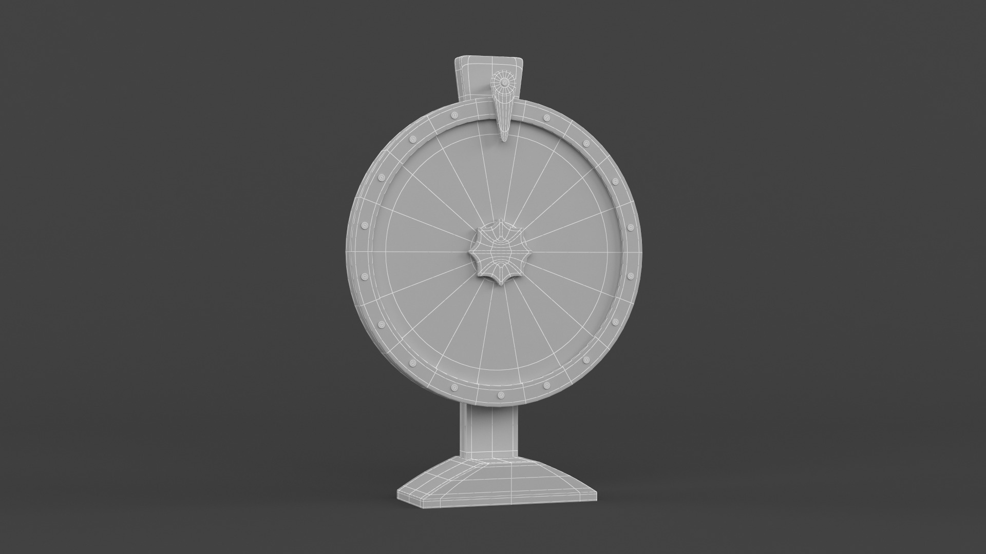 Wheel of Fortune 3D model_9