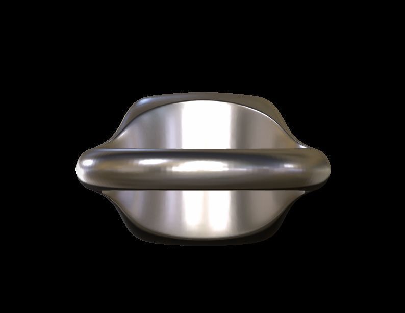 Cute Rabbit Ring 3D print model_5