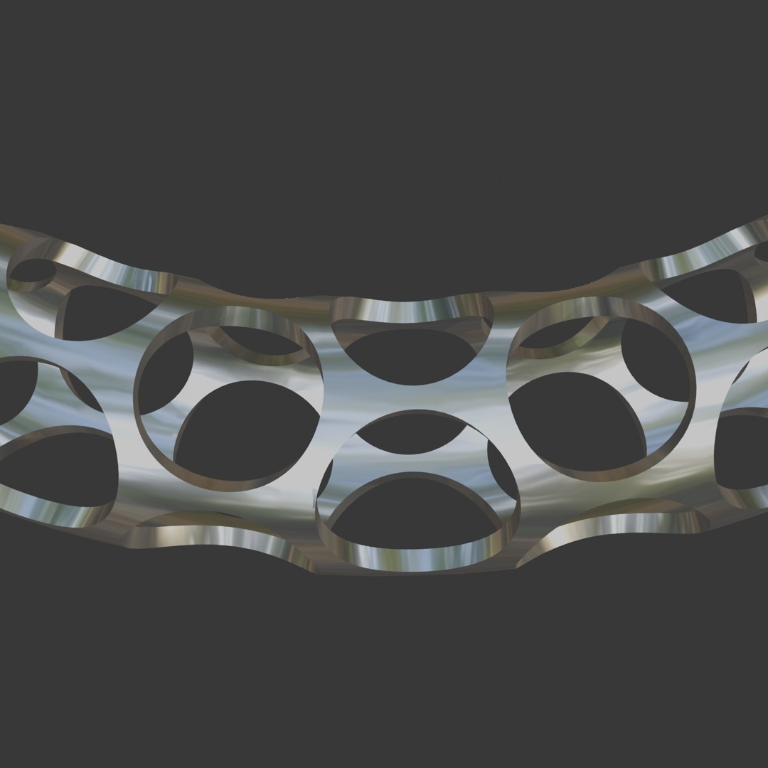 Bracelet 048 3D print model_3