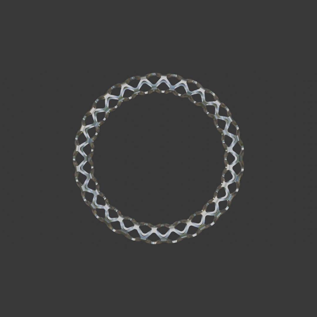 Bracelet 045 3D print model_1