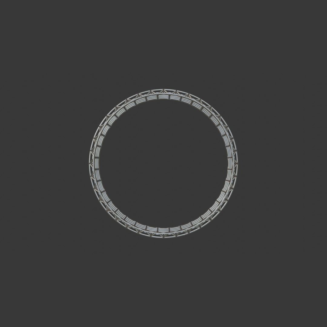 Bracelet 042 3D print model_1