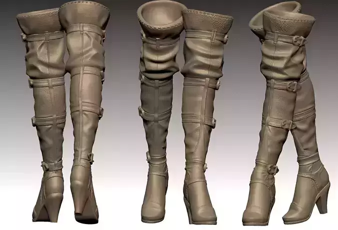 Boots V04 3D print model
