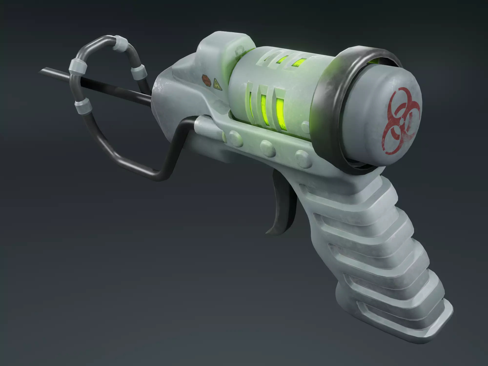 Syringe Low-poly 3D model