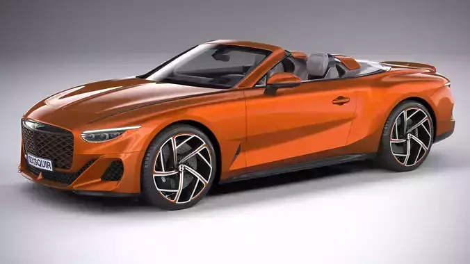Bentley Batur Convertible 2025 3D model