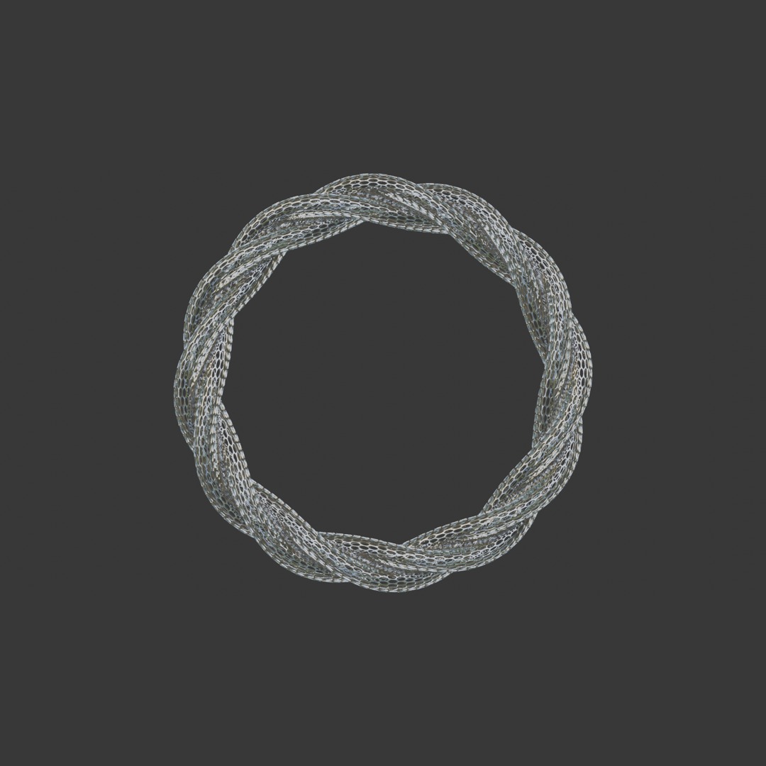 Bracelet 036 3D print model_1