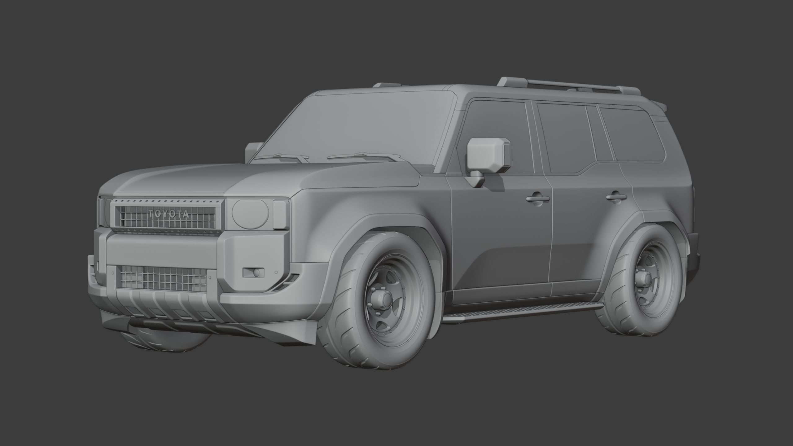 Toyota Land Cruiser 250 Prado 3D model_8