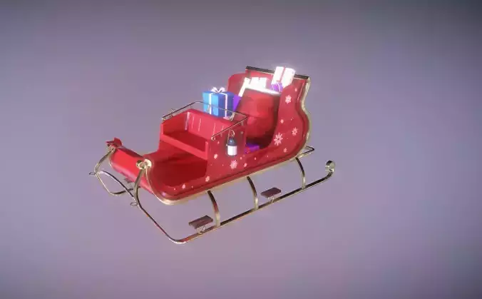 Free Santa Clauss Sleigh