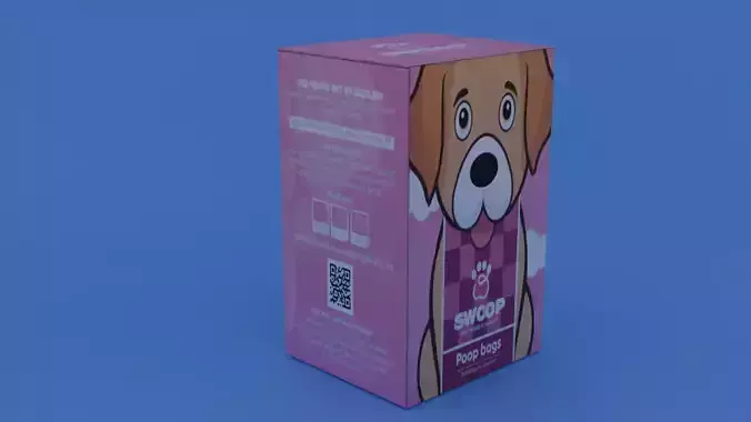 swoop product 3d render