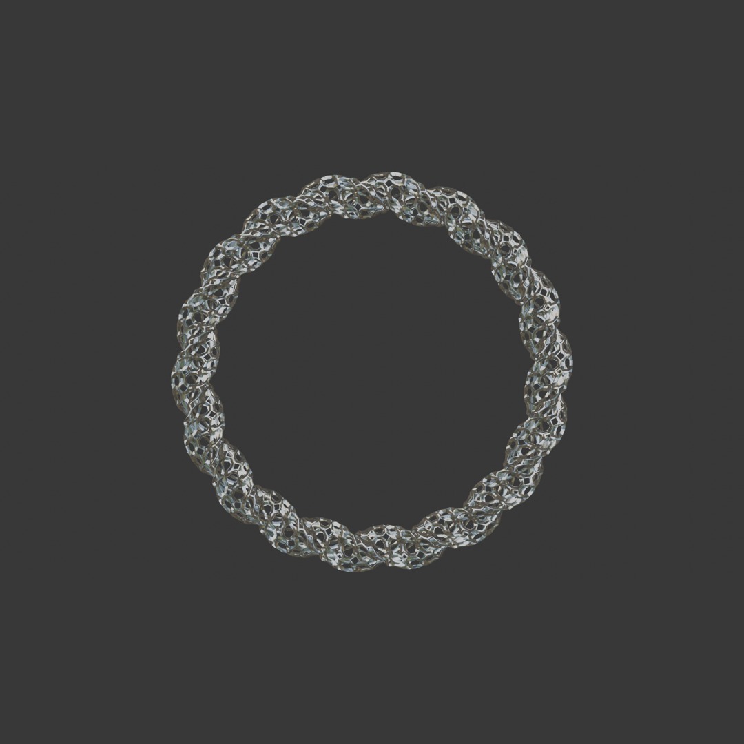 Bracelet 026 3D print model_1