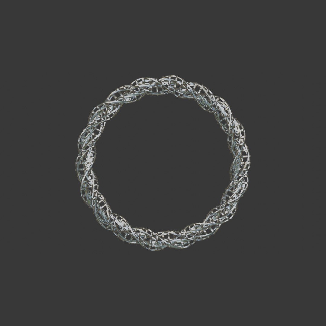 Bracelet 024 3D print model_1
