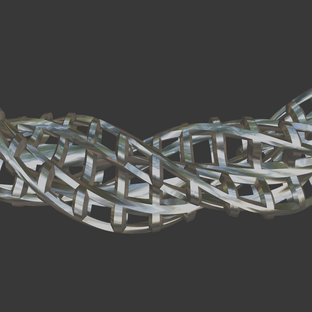 Bracelet 024 3D print model_3