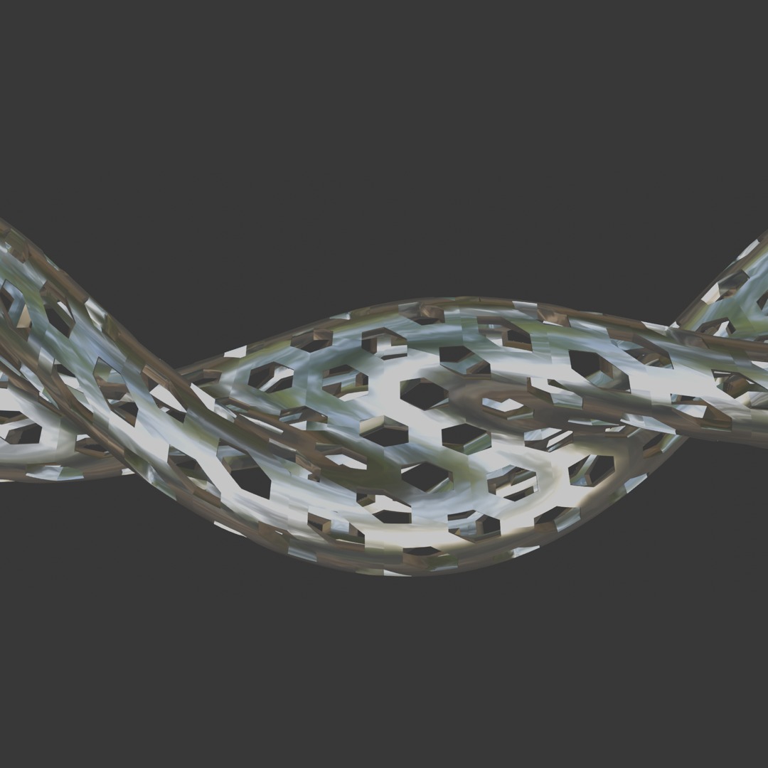 Bracelet 016 3D print model_3