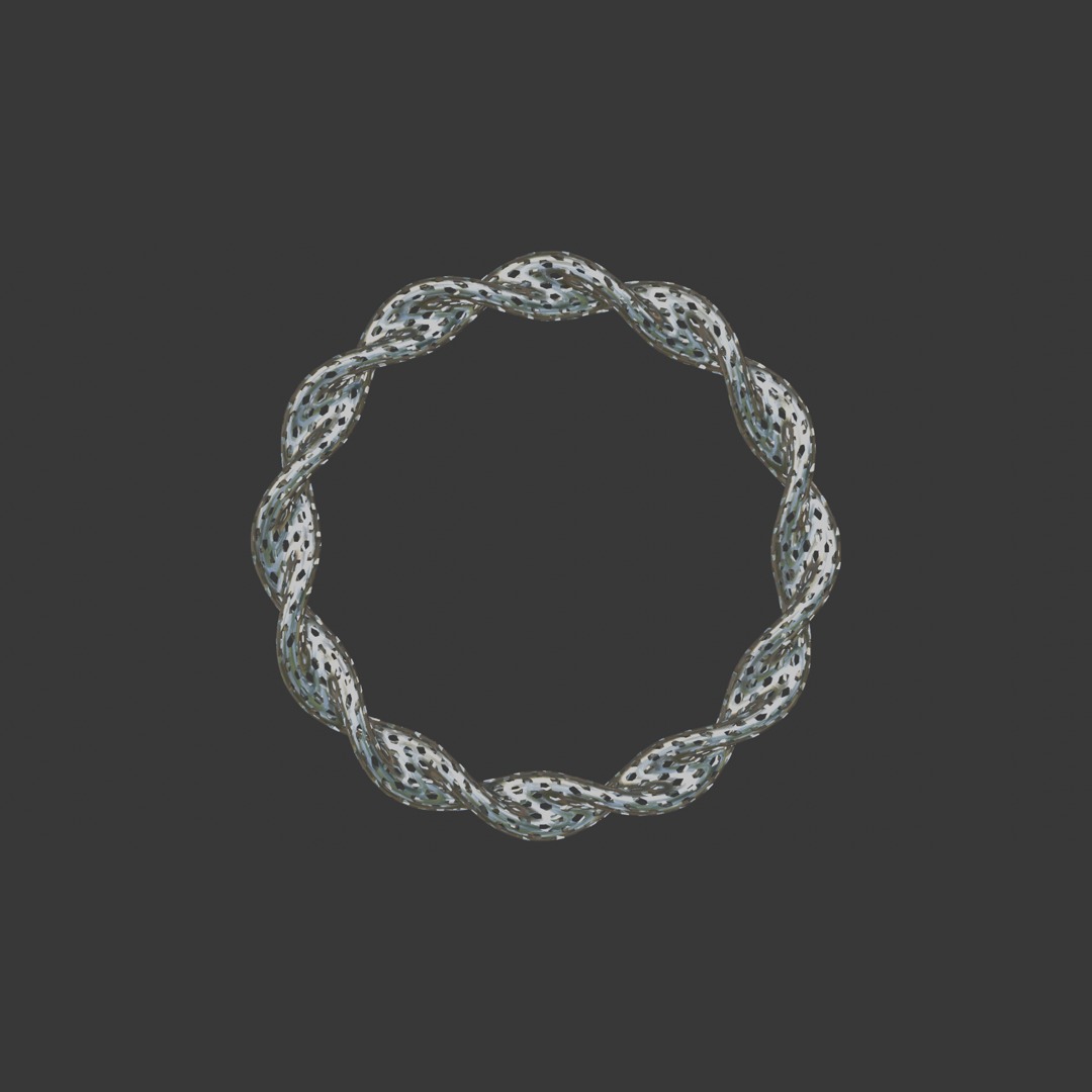 Bracelet 016 3D print model_1