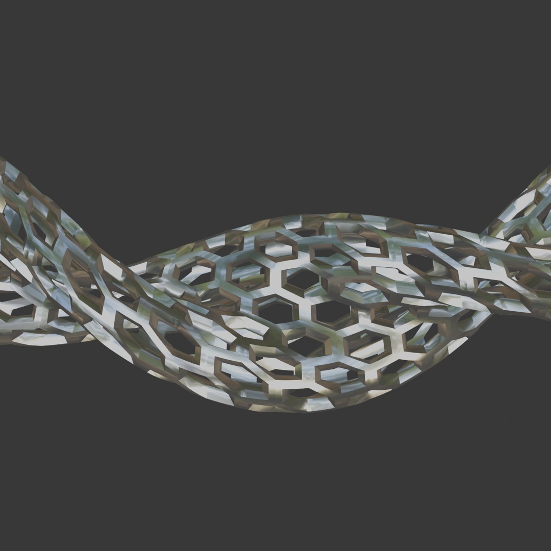 Bracelet 015 3D print model_3