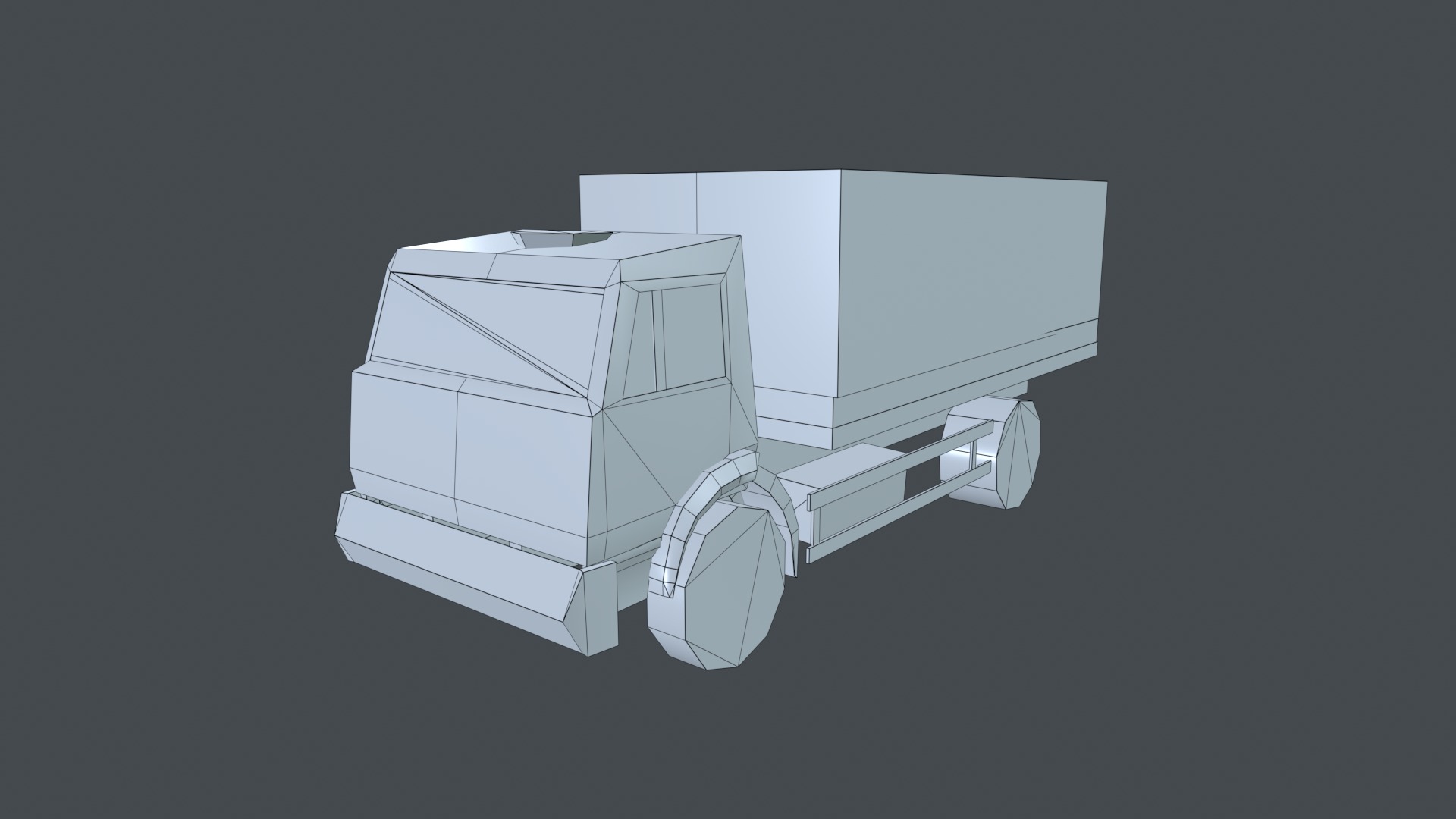 Asset - Army - Kamaz - 3D MODEL Low-poly Low-poly 3D model_52