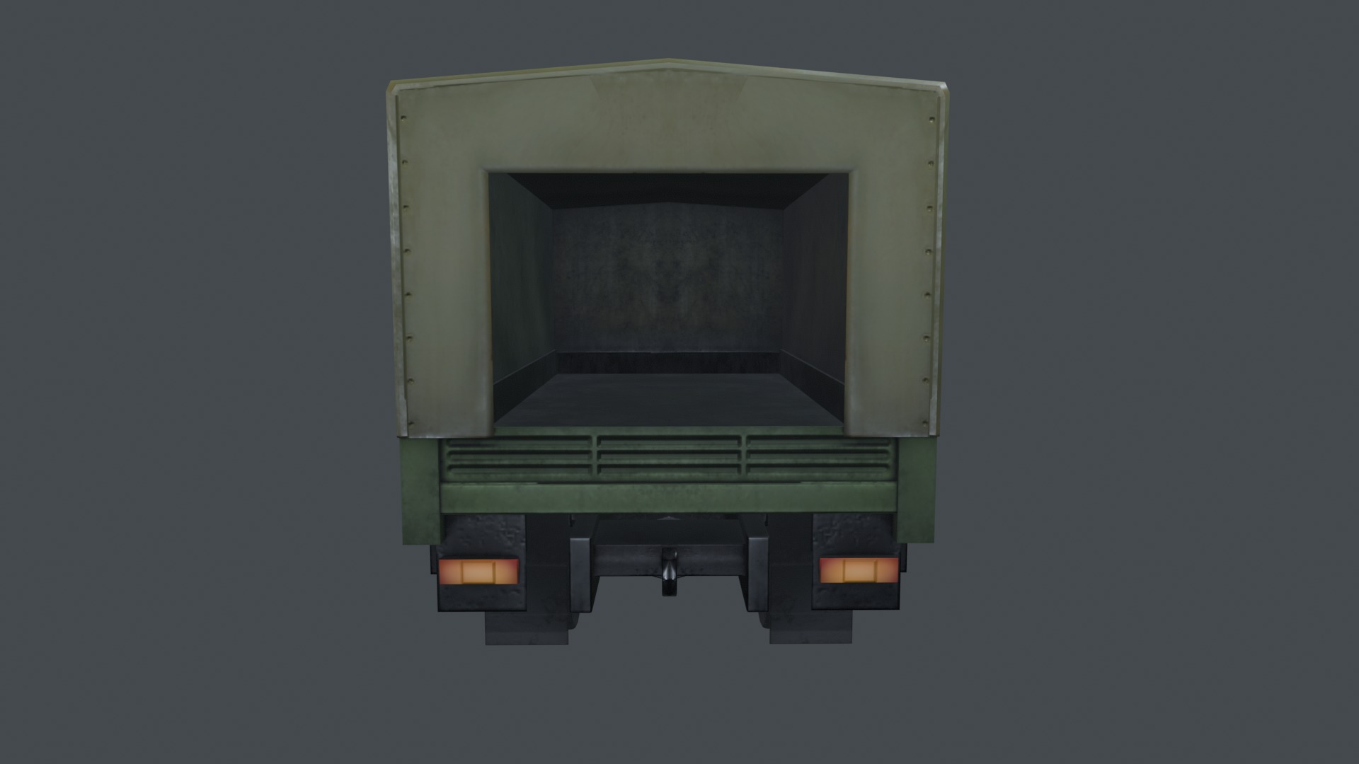 Asset - Army - Kamaz - 3D MODEL Low-poly Low-poly 3D model_10