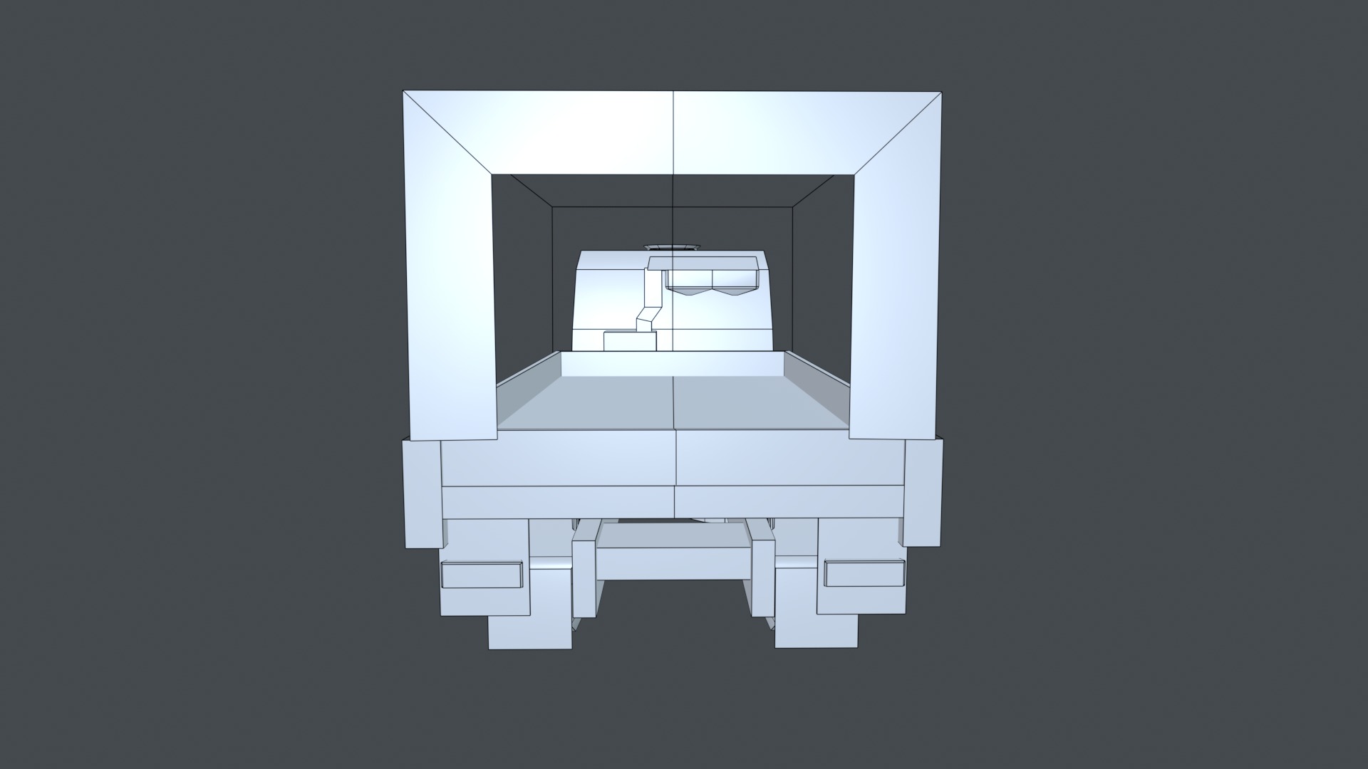 Asset - Army - Kamaz - 3D MODEL Low-poly Low-poly 3D model_45