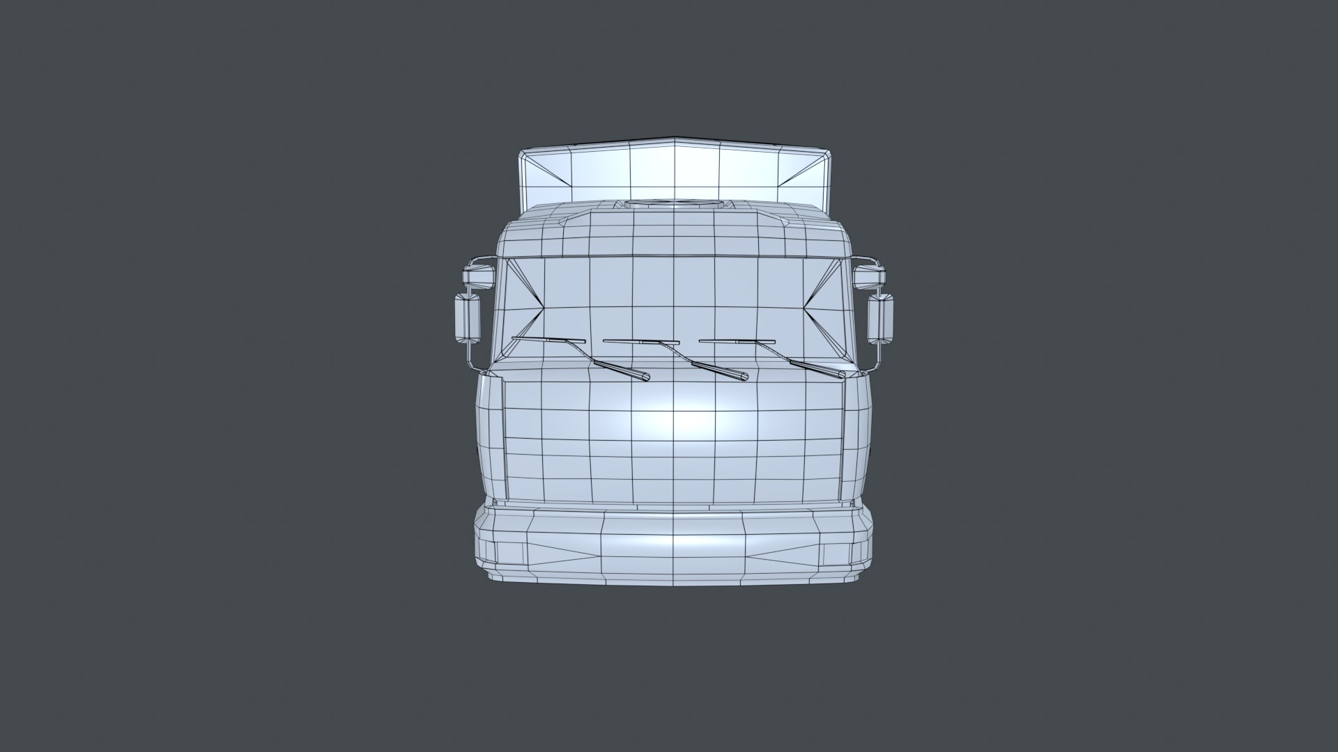 Asset - Army - Kamaz - 3D MODEL Low-poly Low-poly 3D model_13